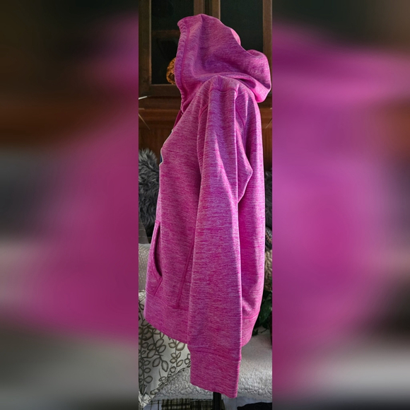 Under Armour Pink Heathered Pullover - Picture 3 of 6